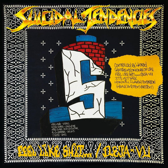 Suicidal Tendencies "Controlled By Hatred / Feel Like Shit... Deja-Vu" LP