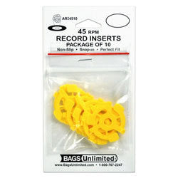 Bags Unlimited "45 RPM Record Inserts"