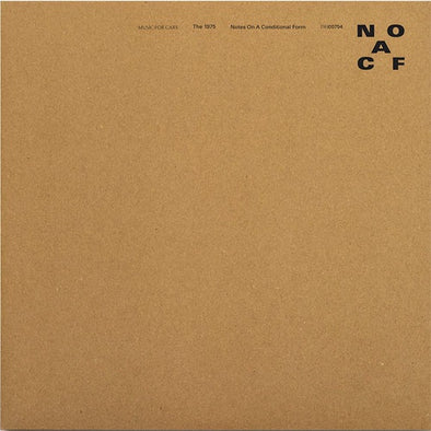 The 1975 "Notes On A Conditional Form" 2xLP