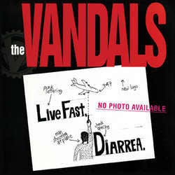 The Vandals "Live Fast Diarrhea" LP
