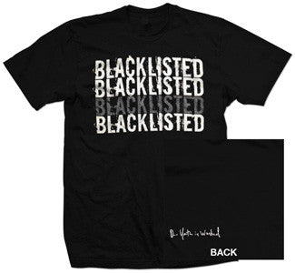 Blacklisted "Our Youth Is Wasted" T Shirt