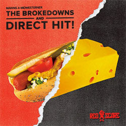 The Brokedowns / Direct Hit! "Making a Midwesterner" 7"