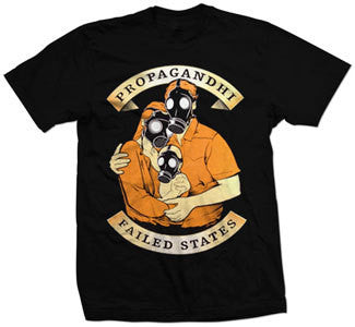 Propagandhi "Family Gas Mask" T Shirt