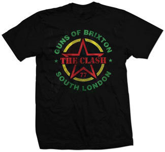 The Clash "Guns Of Brixton" T Shirt
