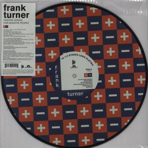 Frank Turner "Positive Songs For Negative People" Picture Disc LP