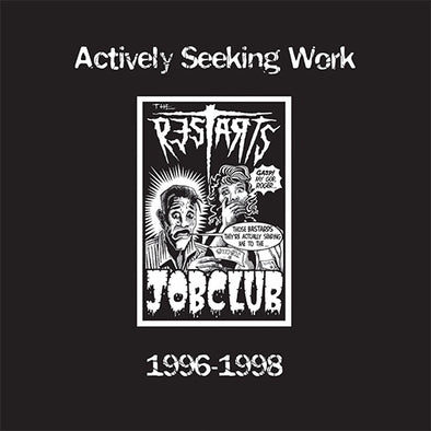 The Restarts "Actively Seeking Work: 1996-1998" LP - Damaged Jacket