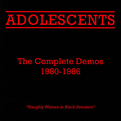 Adolescents "The Complete Demos 1980 - 1986" LP