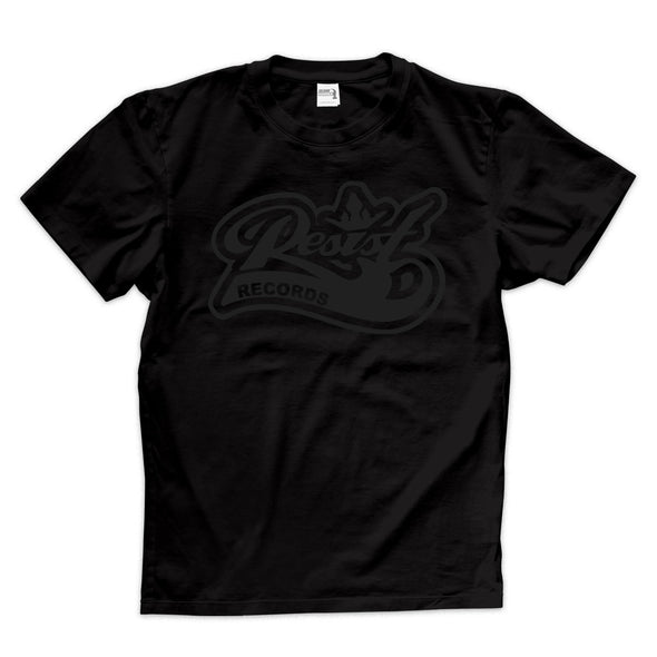 Resist "Logo" Black on Black T Shirt