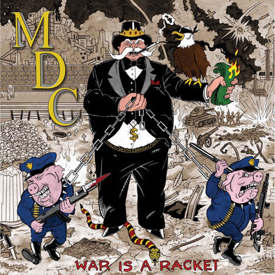 MDC "War Is A Racket" LP