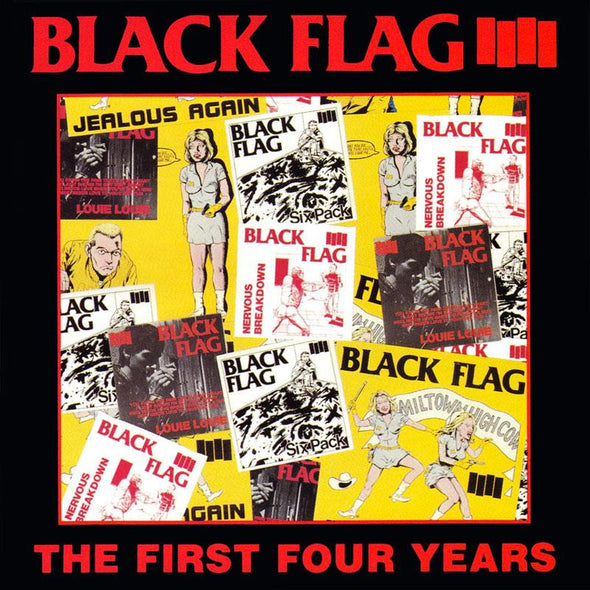 Black Flag "The First Four Years" LP