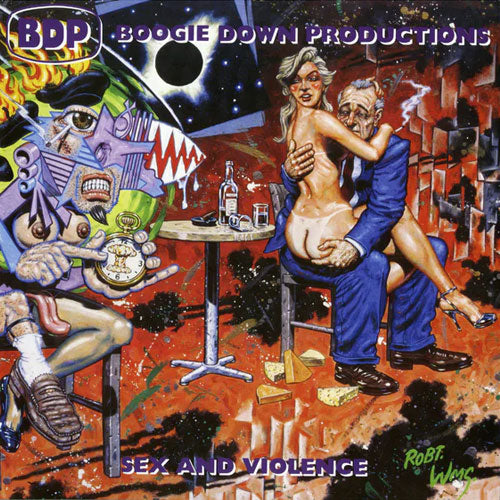 Boogie Down Productions "Sex And Violence" 2xLP