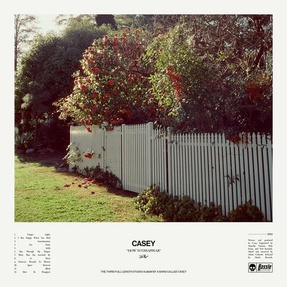 Casey "How To Disappear" LP