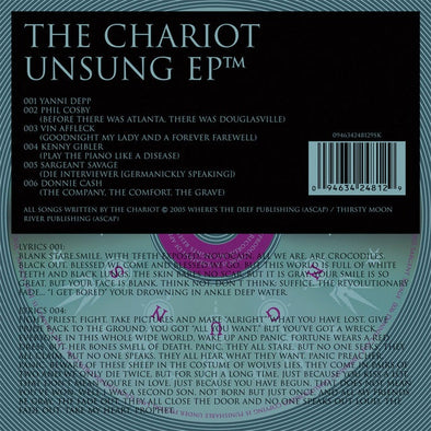 The Chariot "Unsung EP" CD