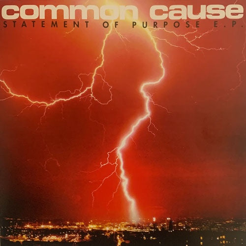Common Cause "Statement Of Purpose EP" CD