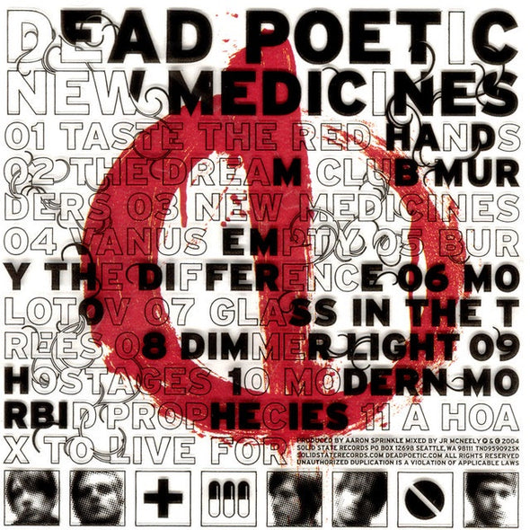 Dead Poetic "New Medicines" CD