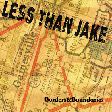 PRE ORDER: Less Than Jake "Borders & Boundaries" 2xLP