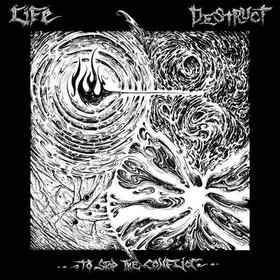 Life / Destruct "To Stop The Conflict" LP