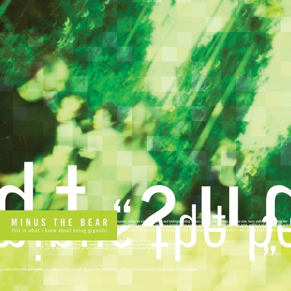 Minus The Bear "This Is What I Know About Being Gigantic" LP