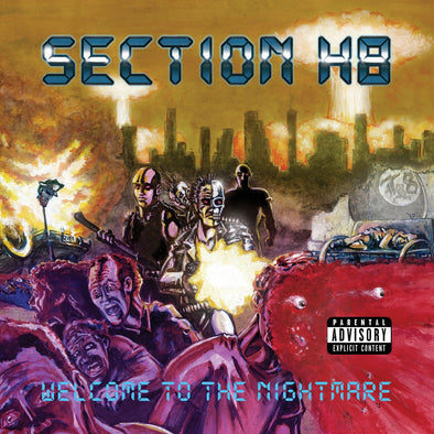 Section H8 "Welcome To The Nightmare" LP - Damaged Jacket