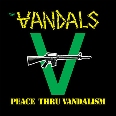 The Vandals "Peace Thru Vandalism" LP