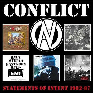 Conflict "Statements of Intent 1982-87" 5xCD