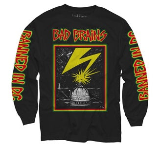Bad Brains "Capitol" Long Sleeve T Shirt