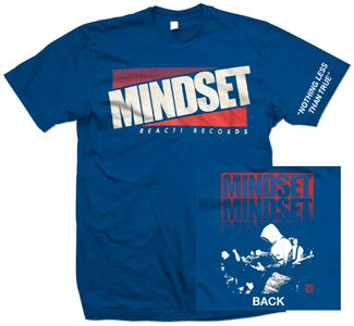 Mindset "Nothing Less Than True" Blue T Shirt