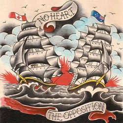 No Heart / The Opposition "Split" LP