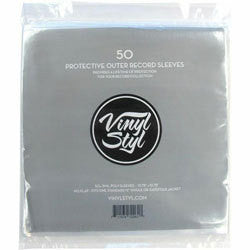 Vinyl Styl "50 12" LP Protective Outer Record Sleeves"