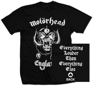 Motorhead "England" T Shirt