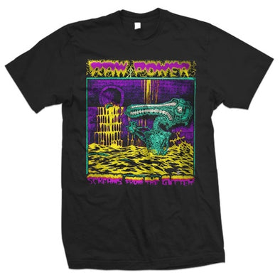 Raw Power "Screams From The Gutter" T Shirt