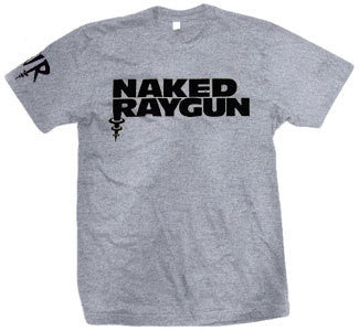 Naked Raygun "Logo Heather Grey" T Shirt