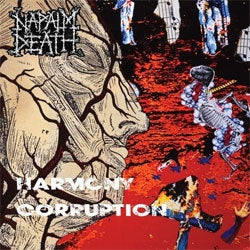 Napalm Death 'Harmony Corruption" LP
