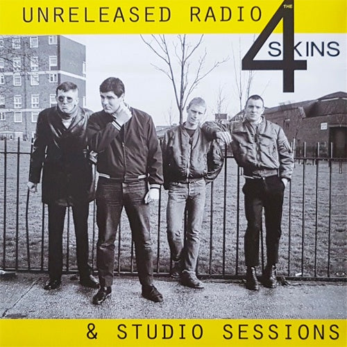 4 Skins "Unreleased Radio & Studio Sessions" LP