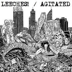Agitated / Leeches "Split" 7"