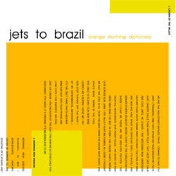 Jets To Brazil "Orange Rhyming Dictionary" 2xLP