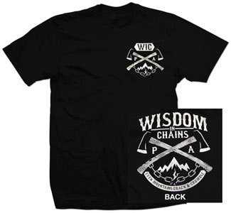 Wisdom In Chains "Axes" T Shirt
