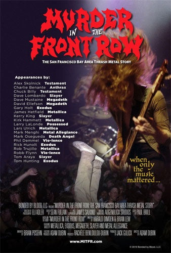 "Murder In The Front Row: The San Francisco Bay Thrash Metal Story" DVD