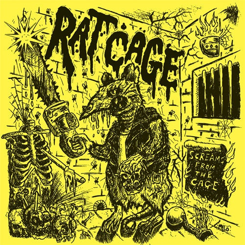Rat Cage "Screams From The Cage" LP