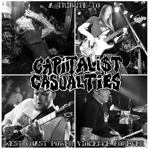 Various Artists "A Tribute To Capitalist Casualties: West Coast Power Violence Forever" LP