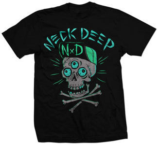 Neck Deep "Skulls" T Shirt