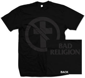 Bad Religion "Monochrome Crossbuster" T Shirt