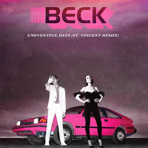 Beck "No Distraction / Uneventful Days (Remixes)" 7"