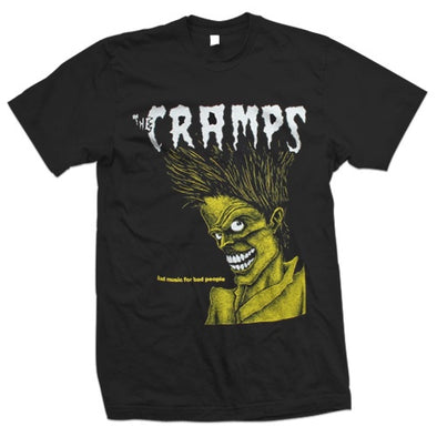 The Cramps "Bad Music For Bad People" T Shirt