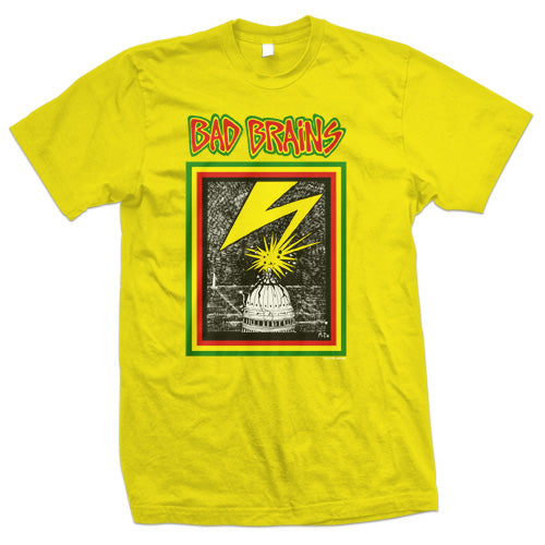 Bad Brains "Capitol" Yellow T Shirt