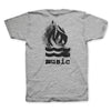 Hot Water Music "Traditional Gray" T Shirt