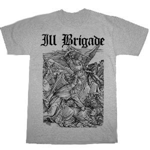 Ill Brigade "Battle" Sports Grey T Shirt