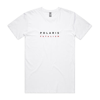 Polaris "Fatalism - White" T Shirt