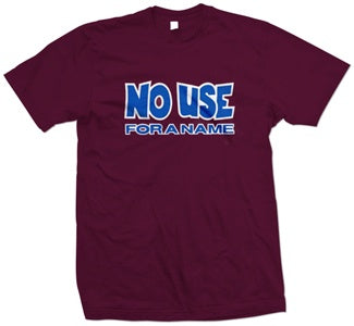 No Use For A Name "Logo" T Shirt