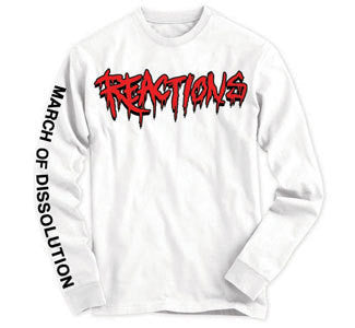 Reactions “March Of Dissolution” Long Sleeve T Shirt